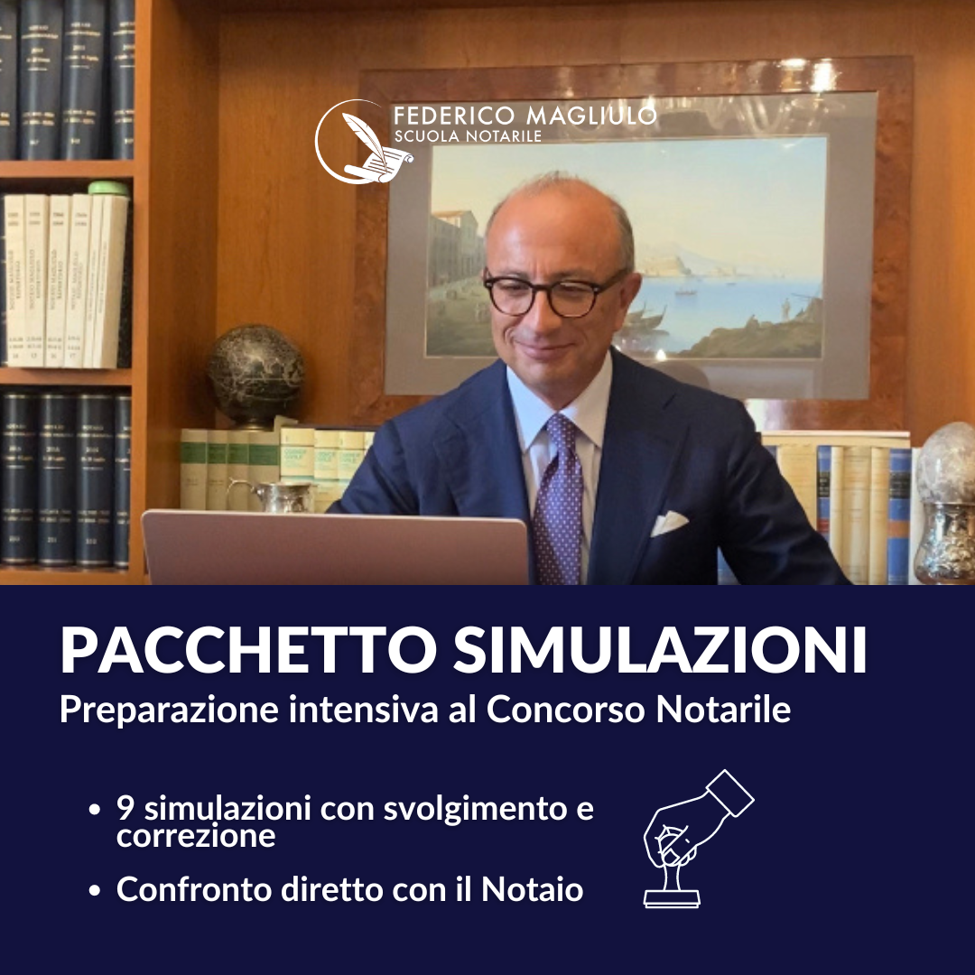 Simulazione concorso notarile